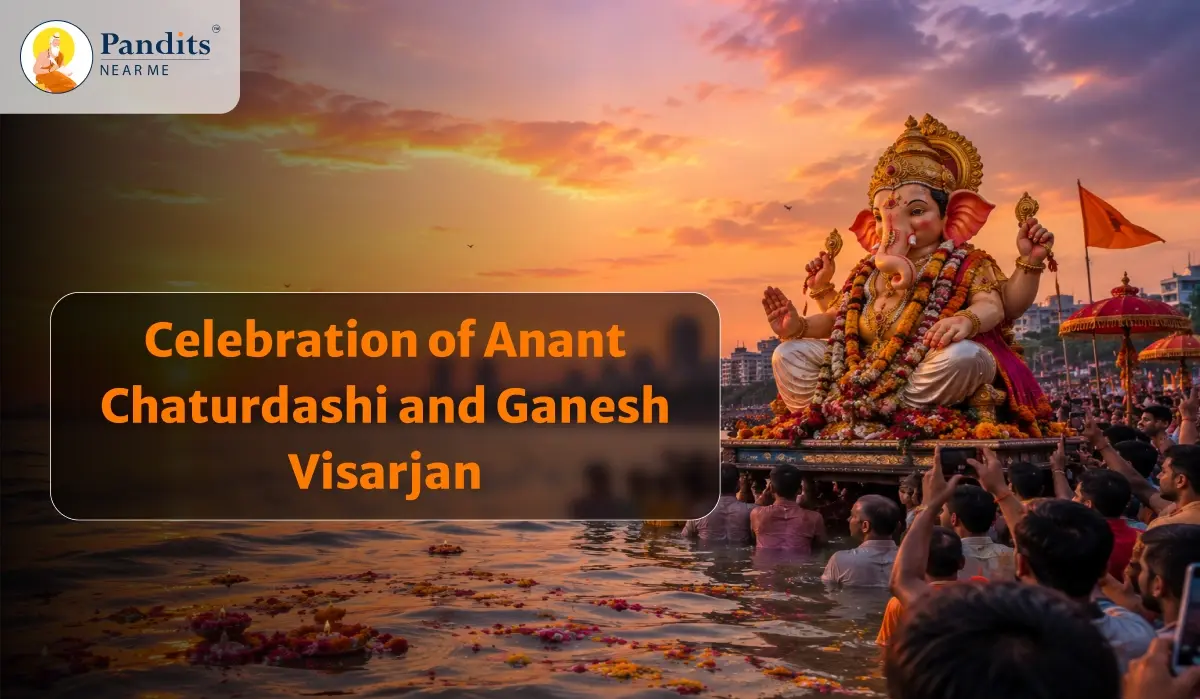 Celebration of Anant Chaturdashi and Ganesh Visarjan