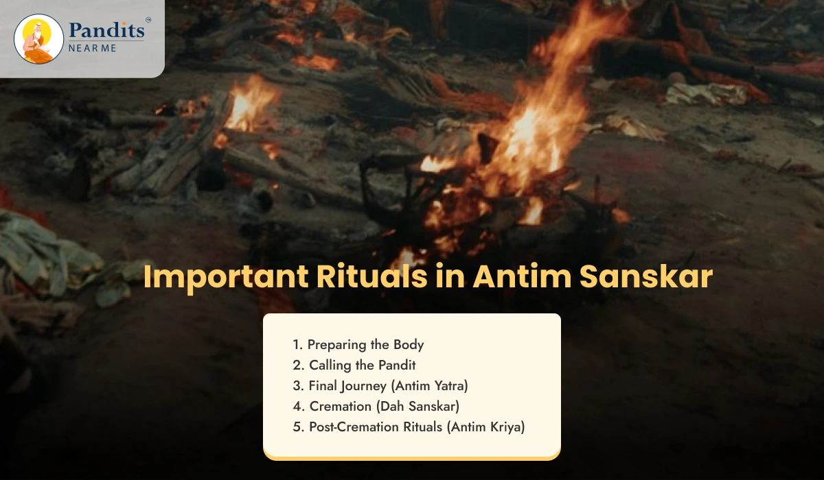 Important Rituals in Antim Sanskar