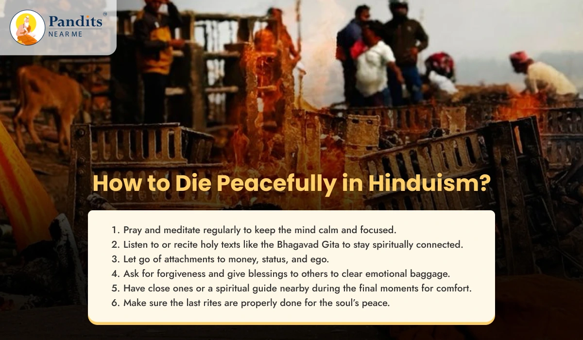 How to Die Peacefully in Hinduism