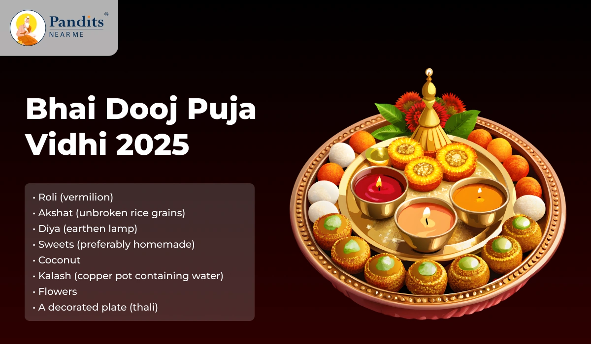 Bhai Dooj Puja Vidhi 2025