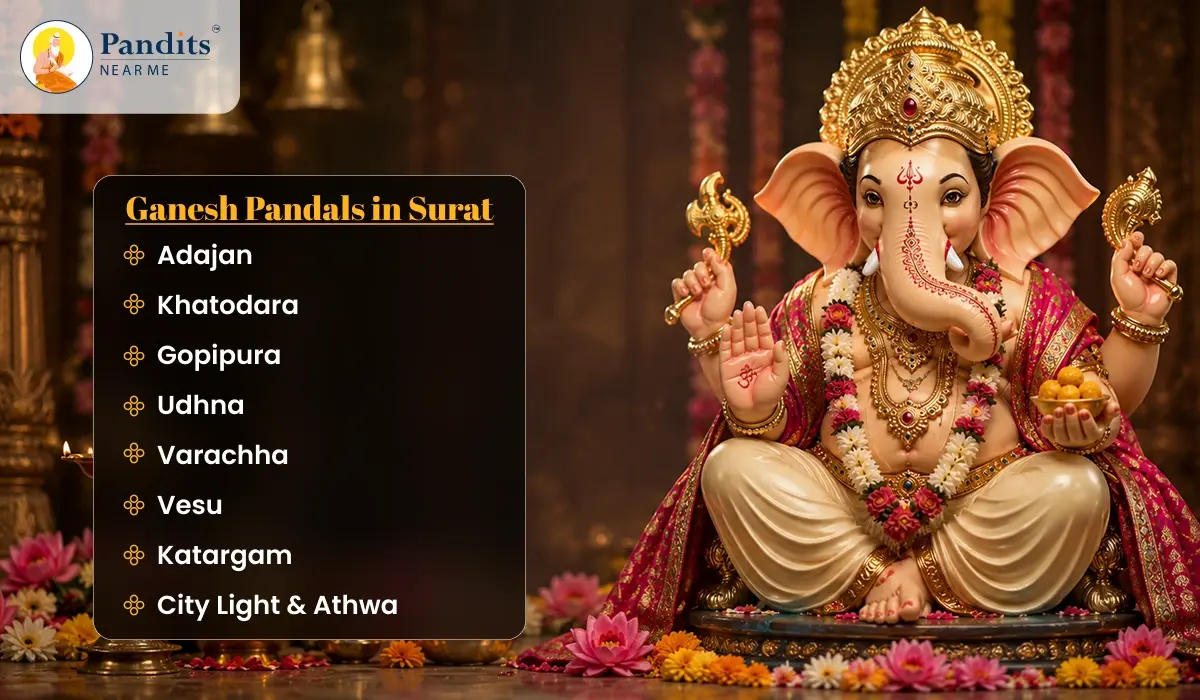 Ganesh Pandals in Surat