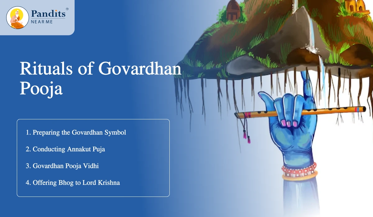 Rituals of Govardhan Pooja