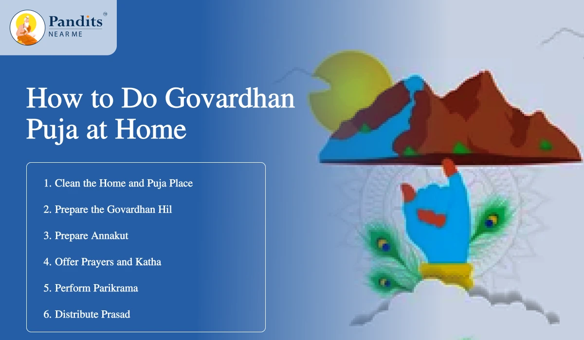 How to Do Govardhan Puja at Home