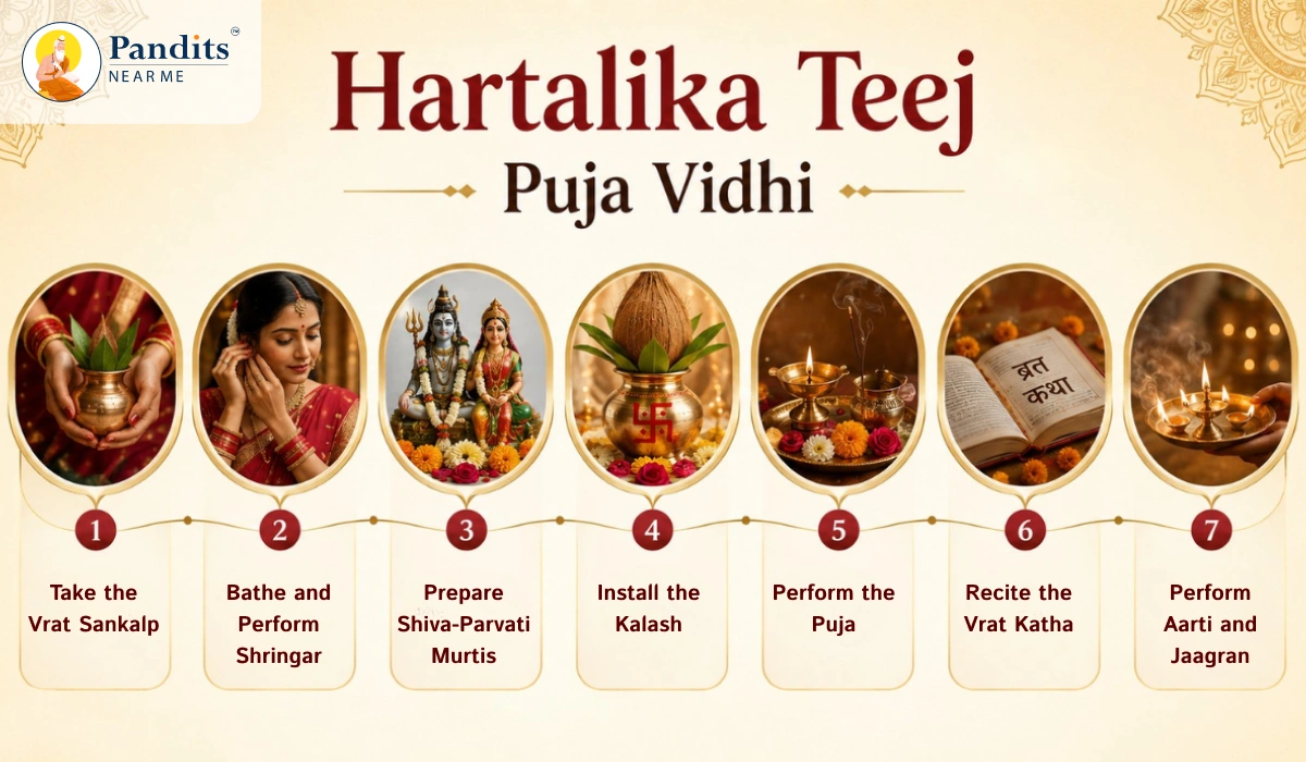 Hartalika Teej Puja Vidhi