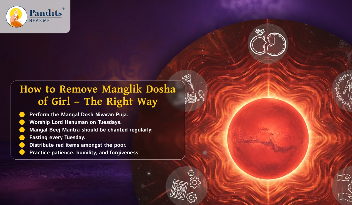 How to Remove Manglik Dosha of Girl – The Right Way