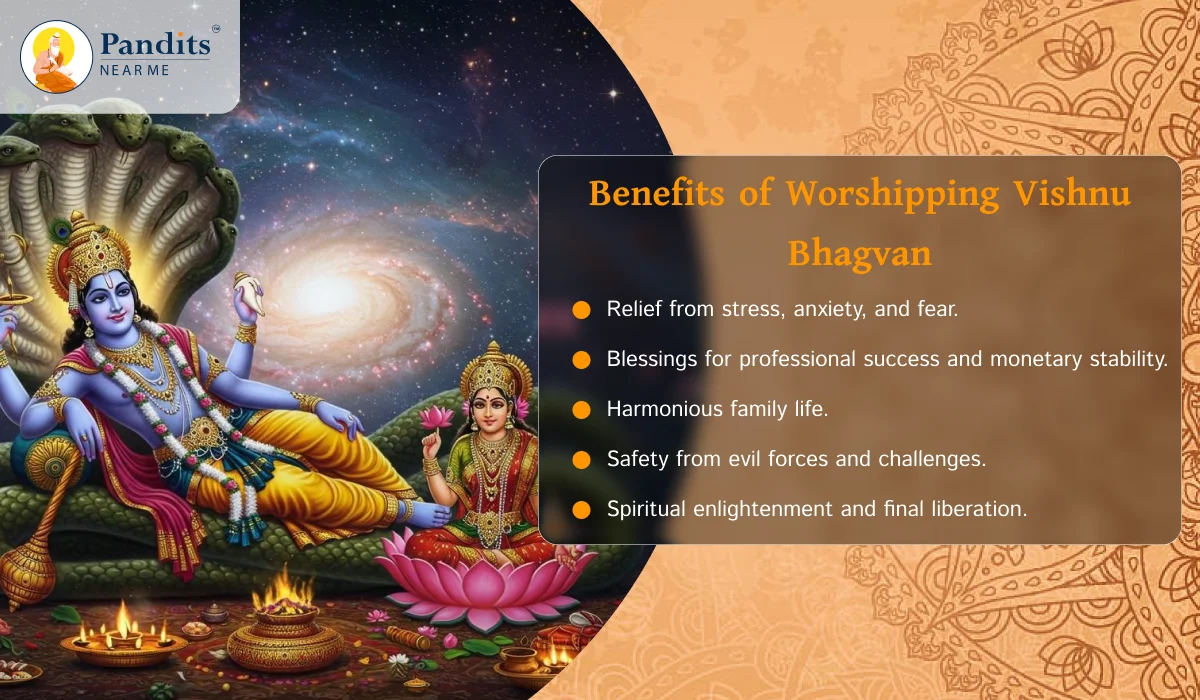 Benefits of Worshipping Vishnu Bhagvan