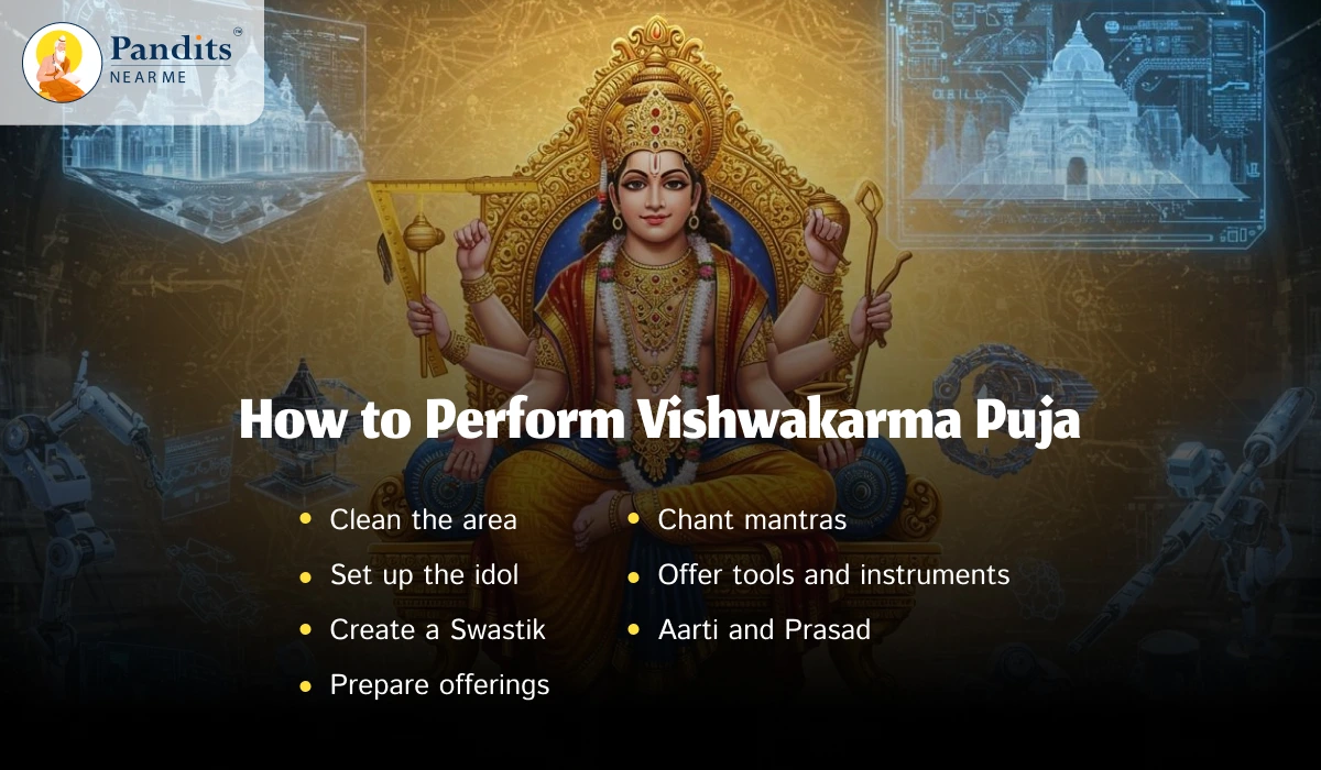 How to Perform Vishwakarma Puja