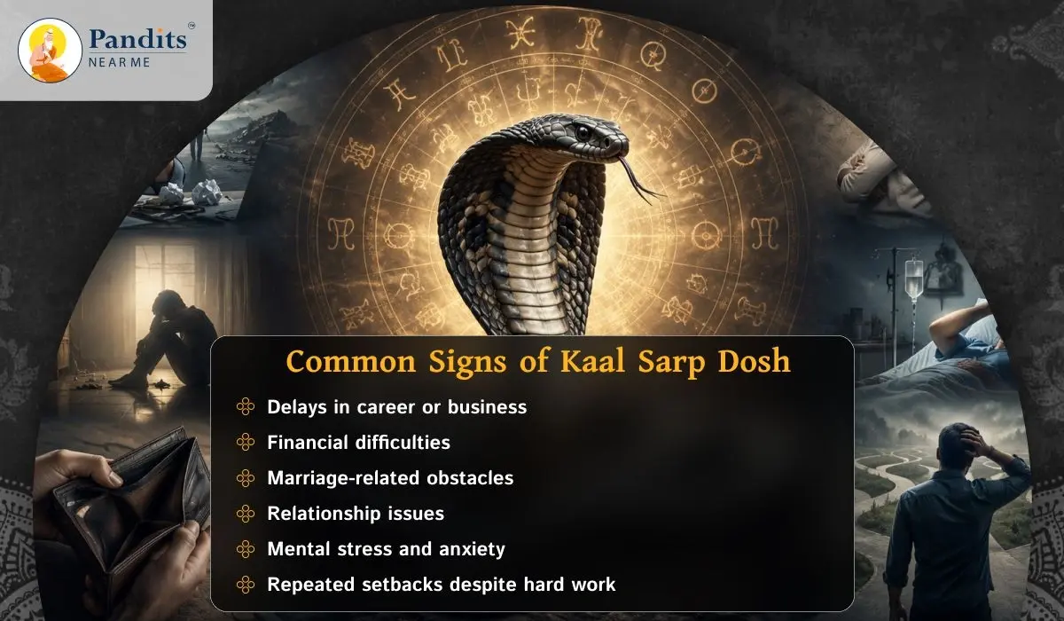 Common Signs of Kaal Sarp Dosh
