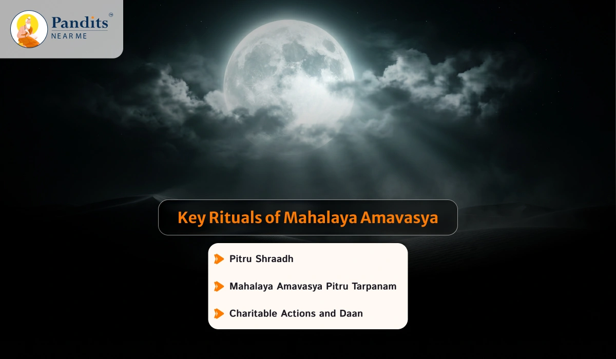 Key Rituals of Mahalaya Amavasya