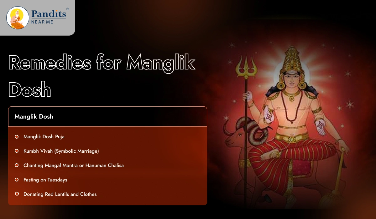 Remedies for Manglik Dosh