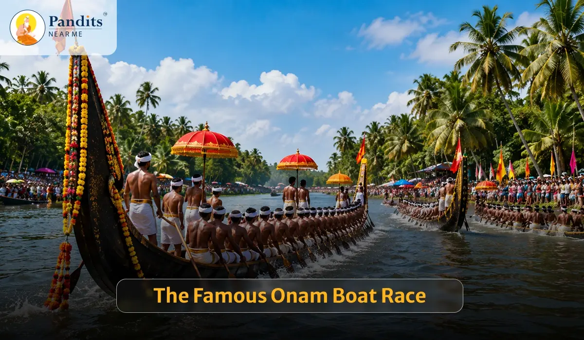 Famous Onam Boat Race