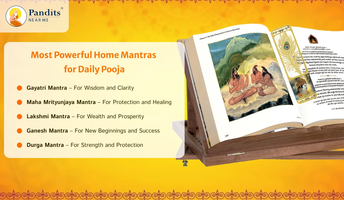Most Powerful Home Mantras for Daily Pooja