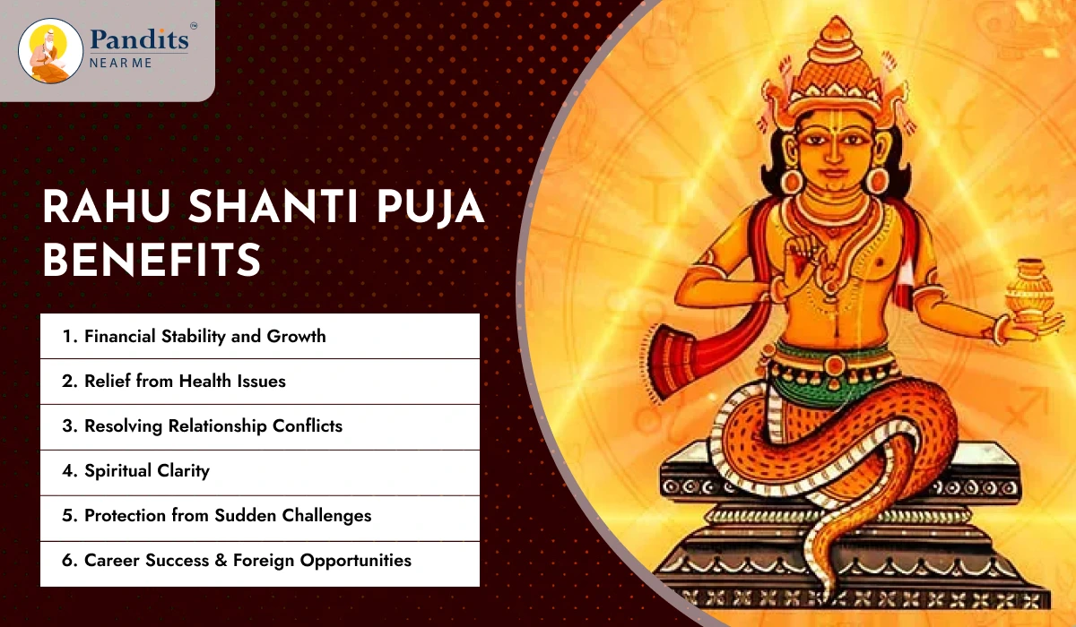 Rahu Shanti Puja Benefits