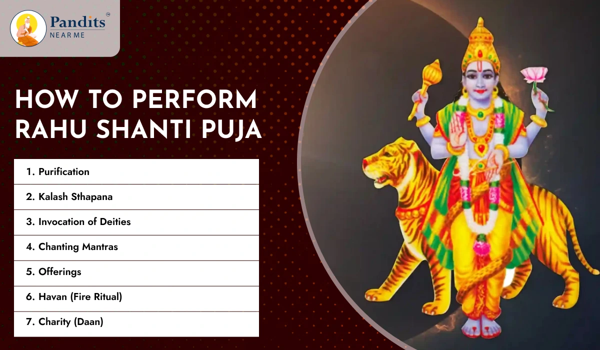 How to Perform Rahu Shanti Puja