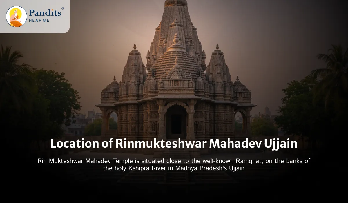 Location of Rinmukteshwar Mahadev Ujjain