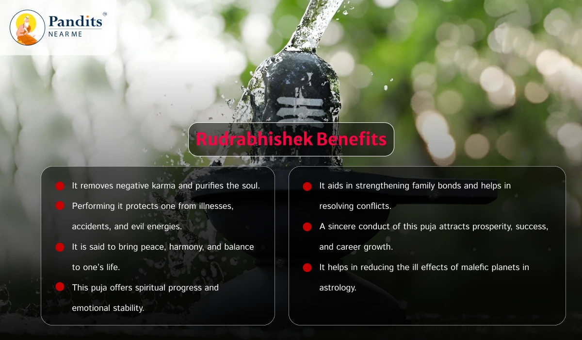 Rudrabhishek Benefits