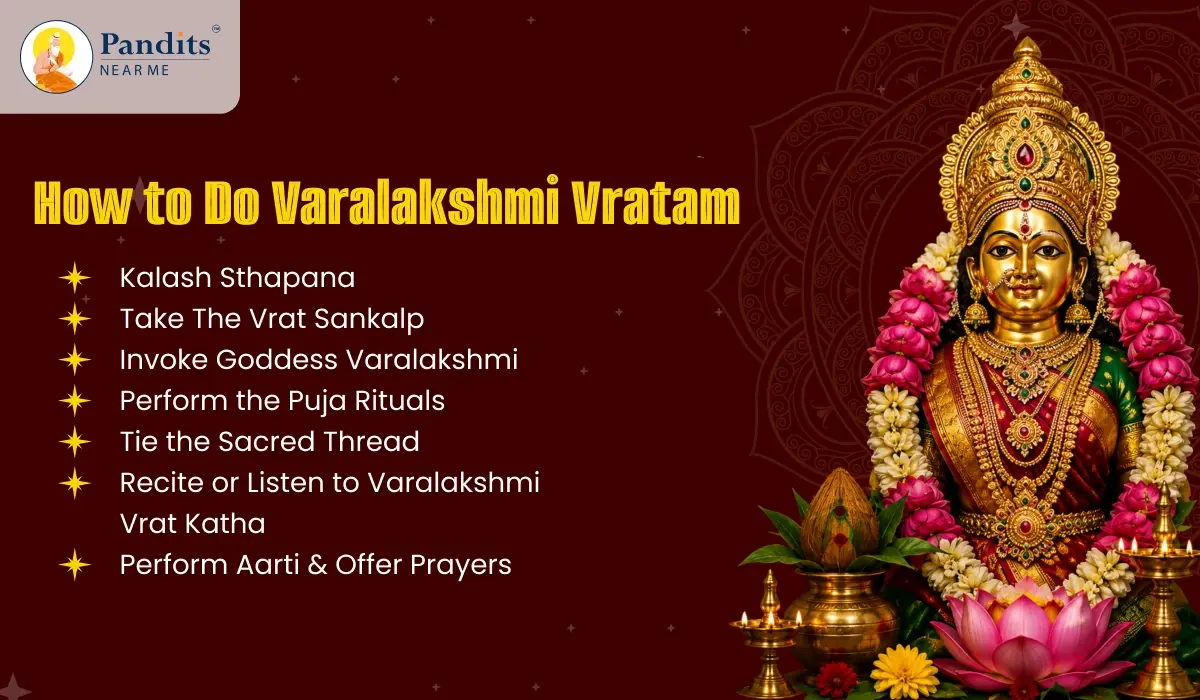 How to Do Varalakshmi Vratam