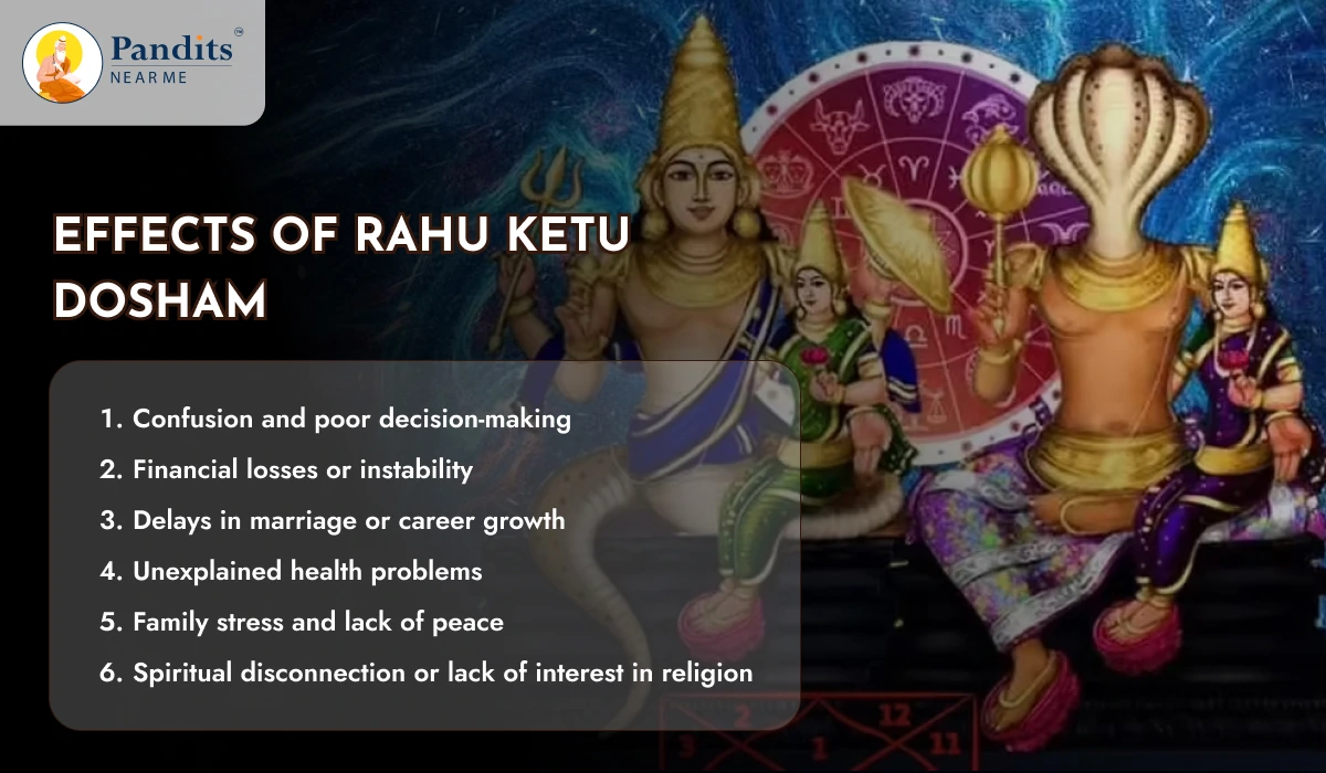 Effects of Rahu Ketu Dosham