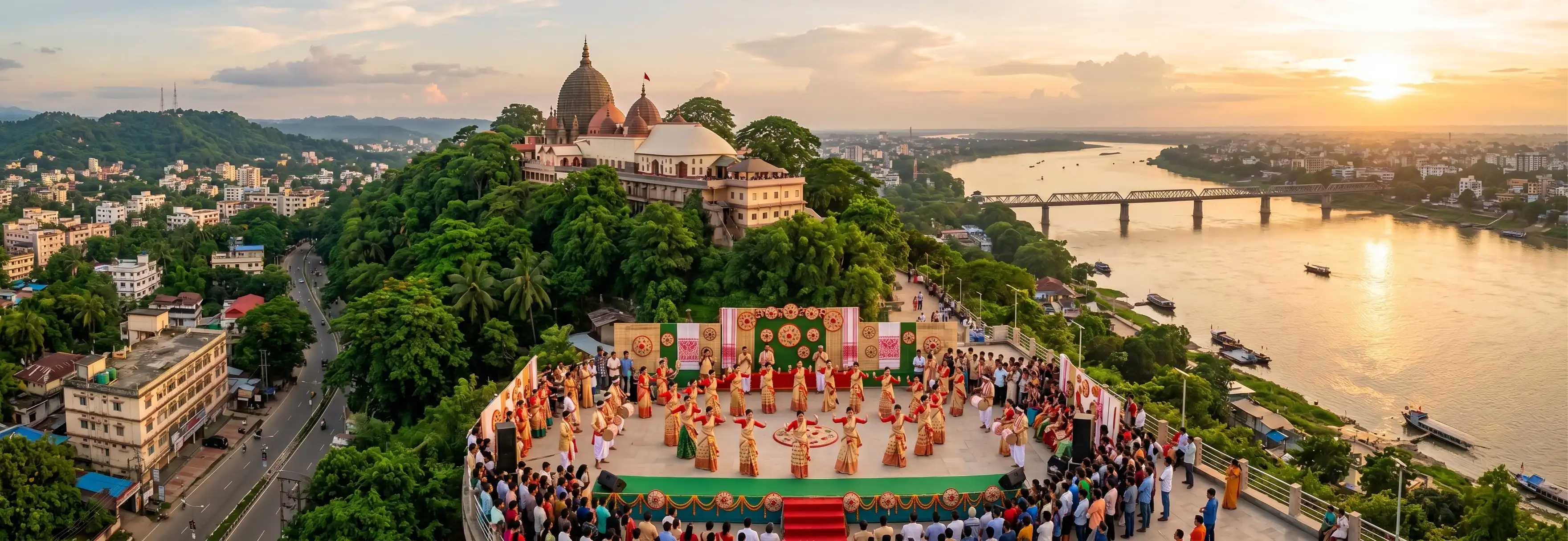 Book Verified Pandits Near Me in <span class="text-[#FF9500]">Guwahati </span> Banner