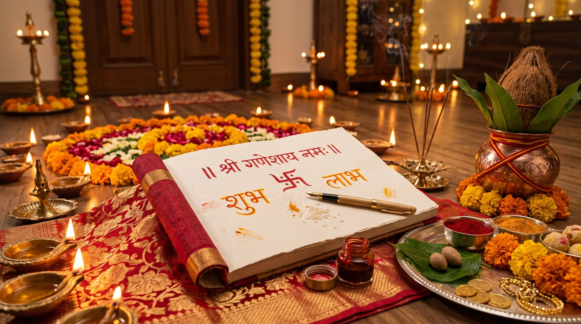 Chopda Puja