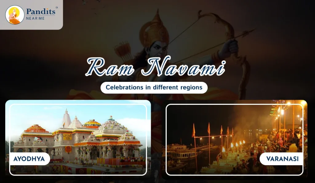 Ram Navami Celebrations in different regions city