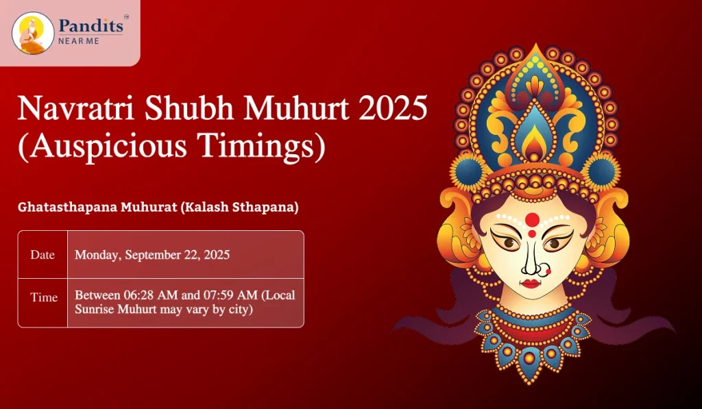 Navratri Shubh Muhurt 2025