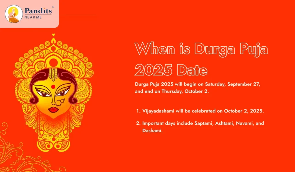 When is Durga Puja 2025 Date