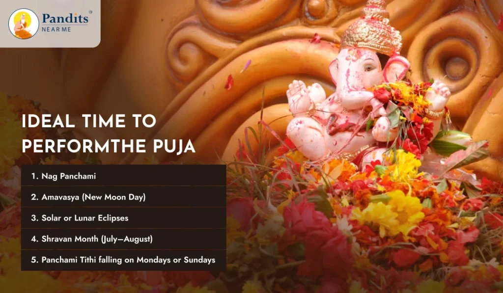 Ideal Time to Perform the Puja