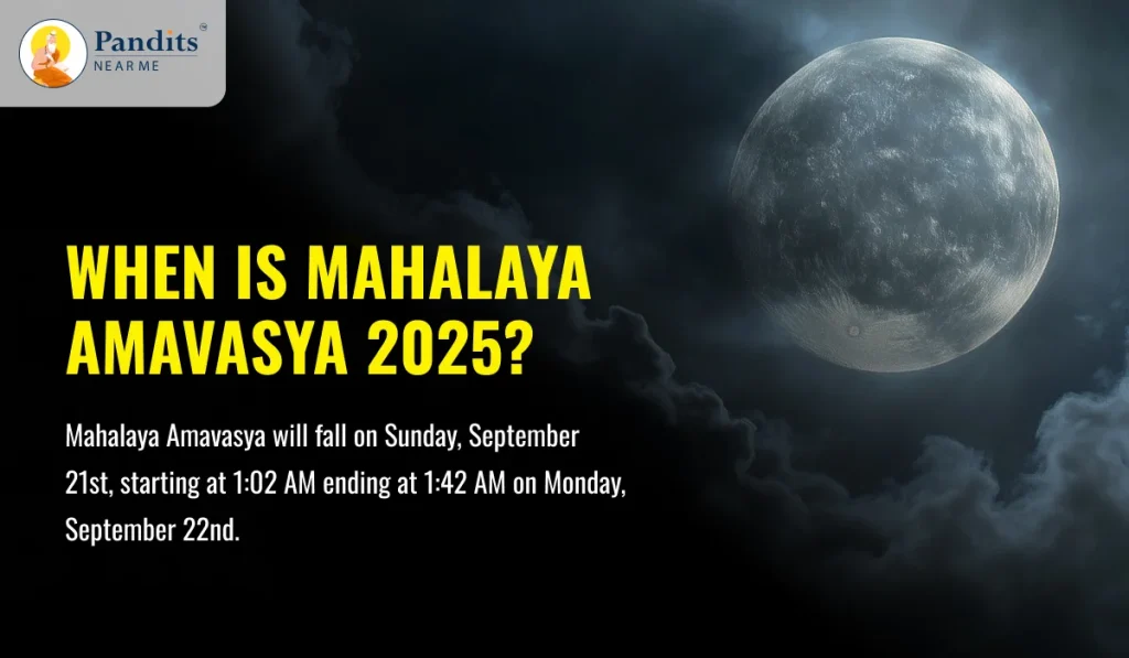 When is Mahalaya Amavasya 2025