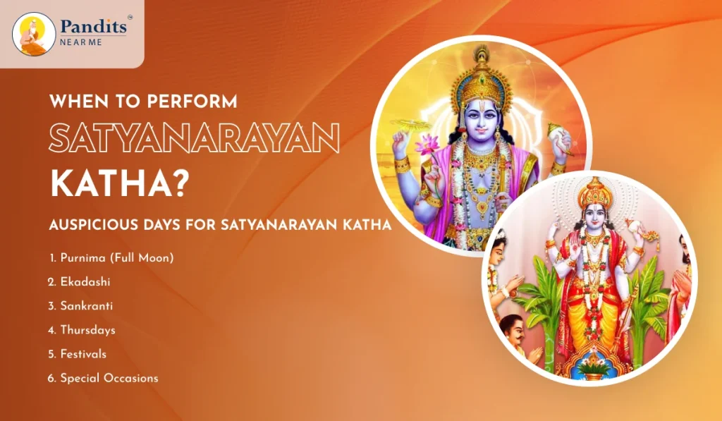 When to Perform Satyanarayan Katha