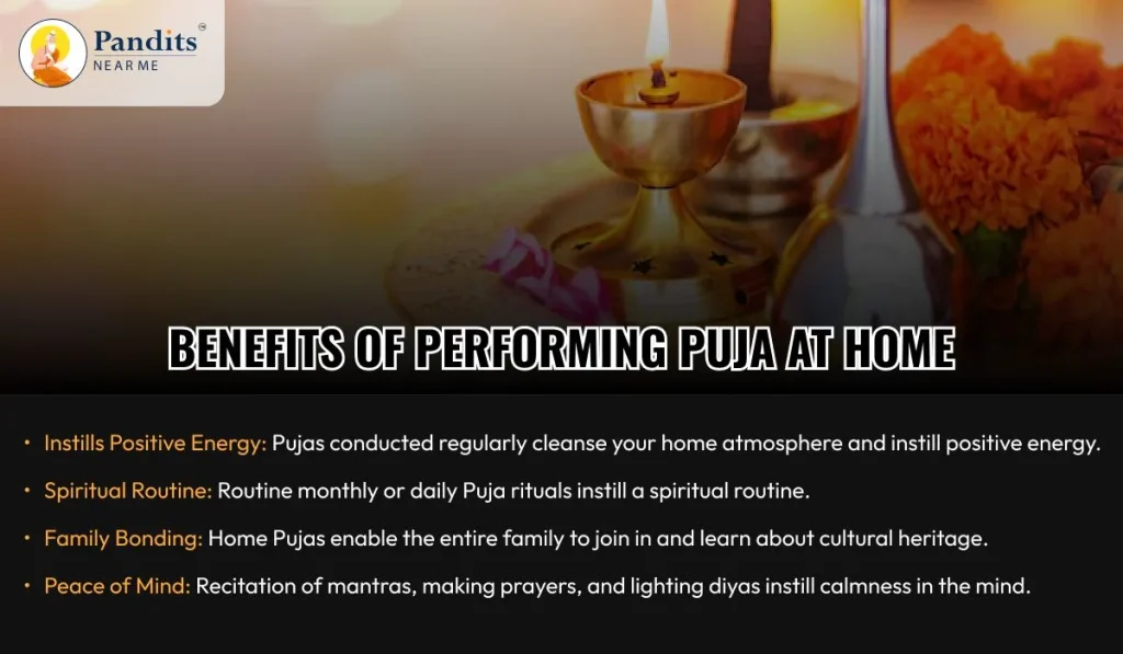 Online vs In-Person Puja: What Should You Choose? 411 Benefits of performing Puja at Home