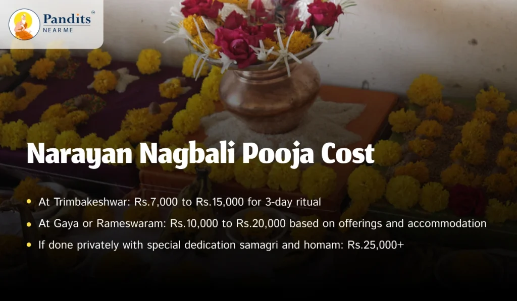 What is Narayan Bali Pooja? Rituals, Significance & Complete Guide 406 Narayan Nagbali Pooja Cost